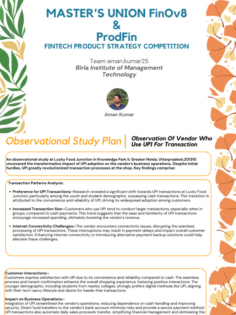 Product Strategy Case Competition | PDF