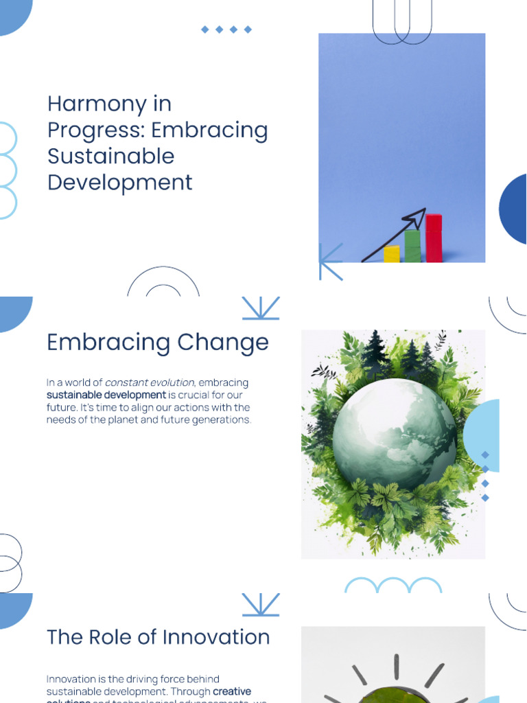 Slidesgo Harmony in Progress Embracing Sustainable Development ...
