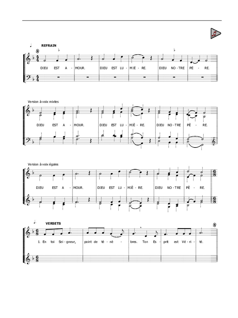 Dieu Est Amour D116 Dominique OMBRIE | PDF