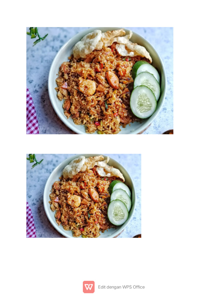 Gambar Nasi Goreng Cetak 1x Pdf