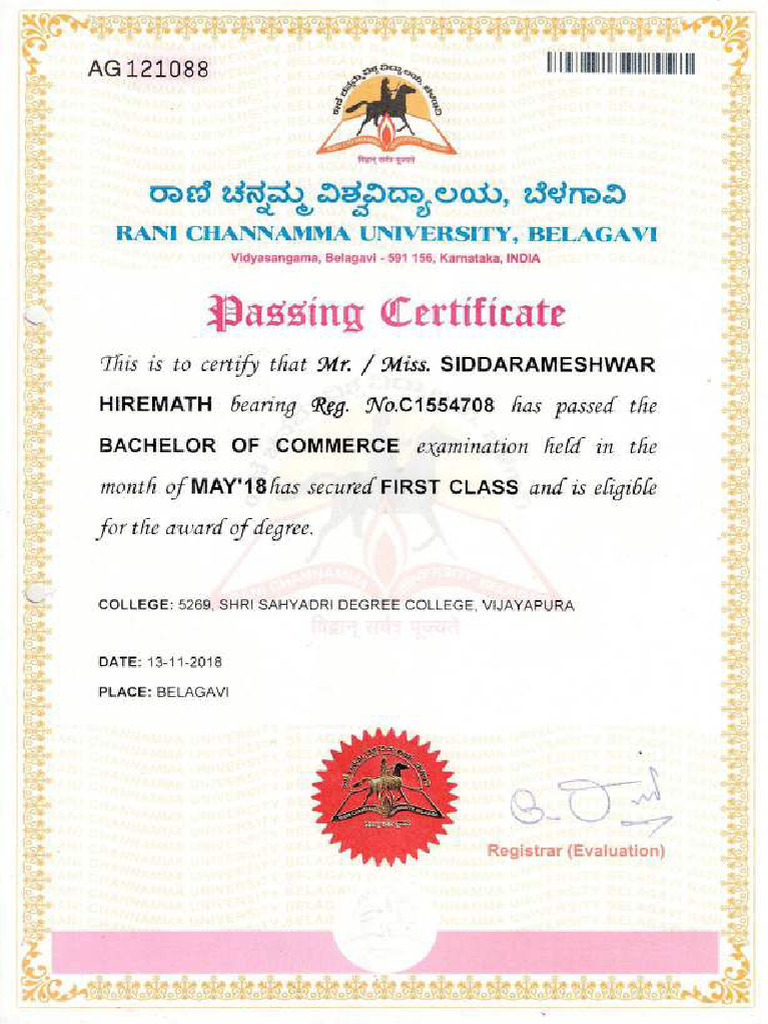 Siddarameshwar Hiremath | PDF