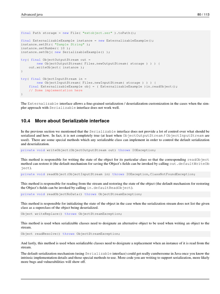 Advanced Java 1 - Merged 93 | PDF
