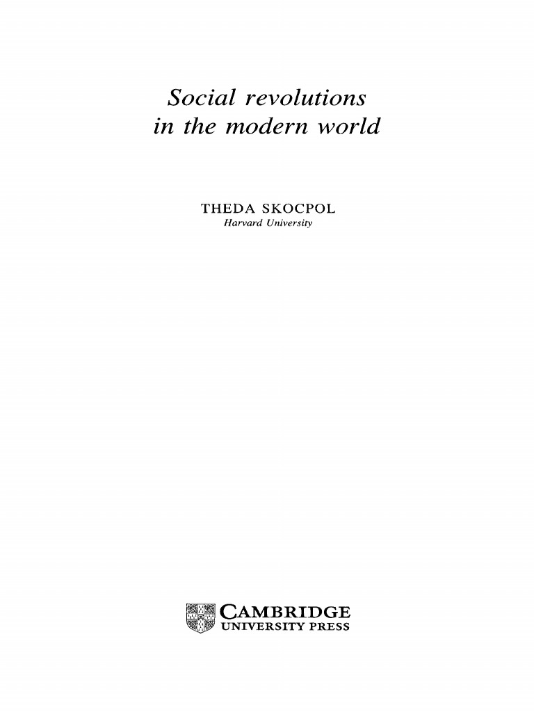 Theda Skocpol Structural Perspective Pdf