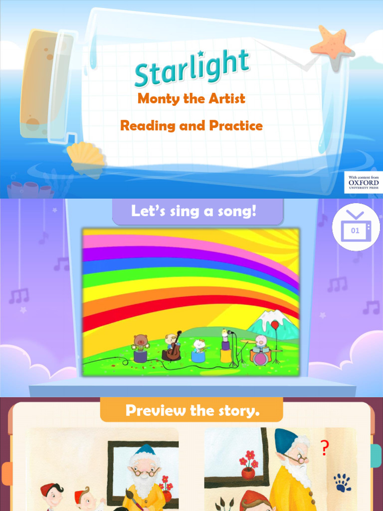 5.monty The Artist Reading and Practice | PDF