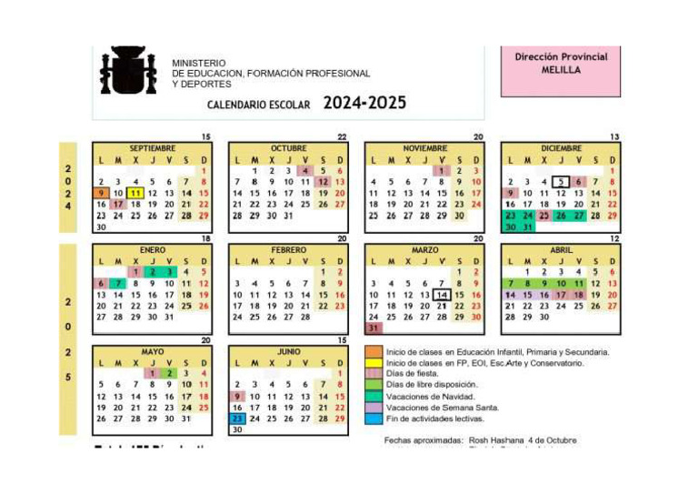 CALENDARIO ACADEMICO 2024 25 - Page 0001 750x430 | PDF