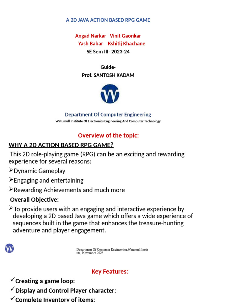 ActionBasedRPG New | PDF