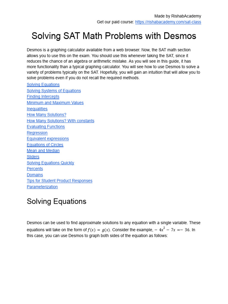 Unlock Desmos The Student S Ultimate Guide - rac5s6g