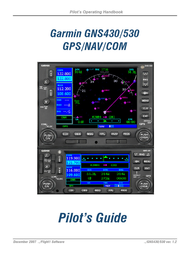 gns430 530 Poh | PDF