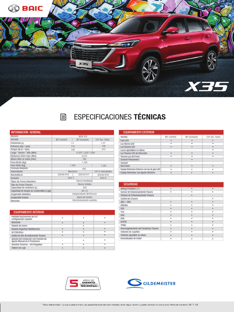 Baic FT New x35 | PDF