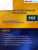 Virtualizacion de Servidores de Infraestructura