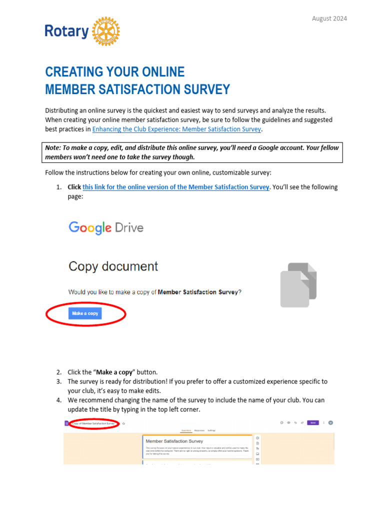 Creating Your Online Member Satisfaction Survey en | PDF | System ...