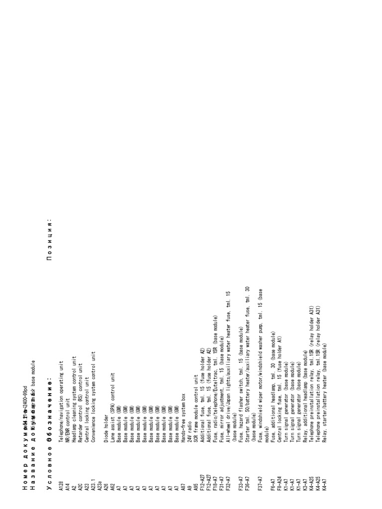 Wiring Diagram For Base Module - 124425 | PDF