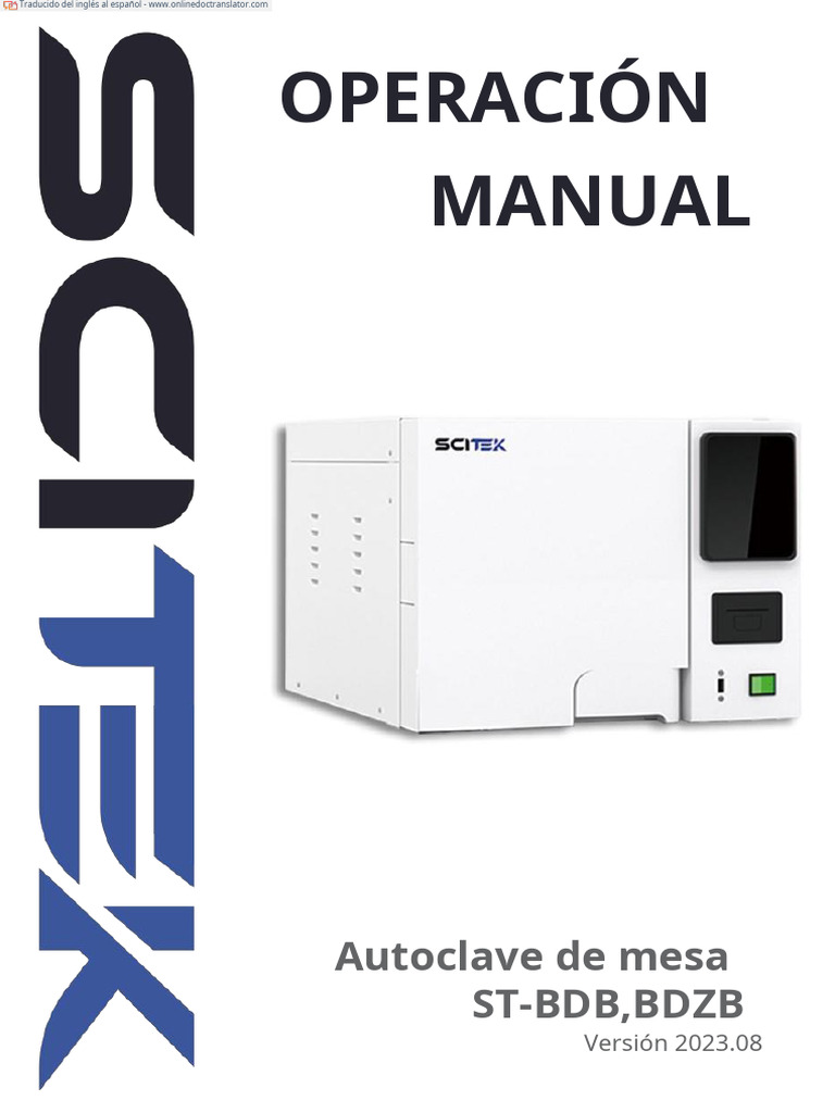 ST-BDB User Manual - En.es | PDF