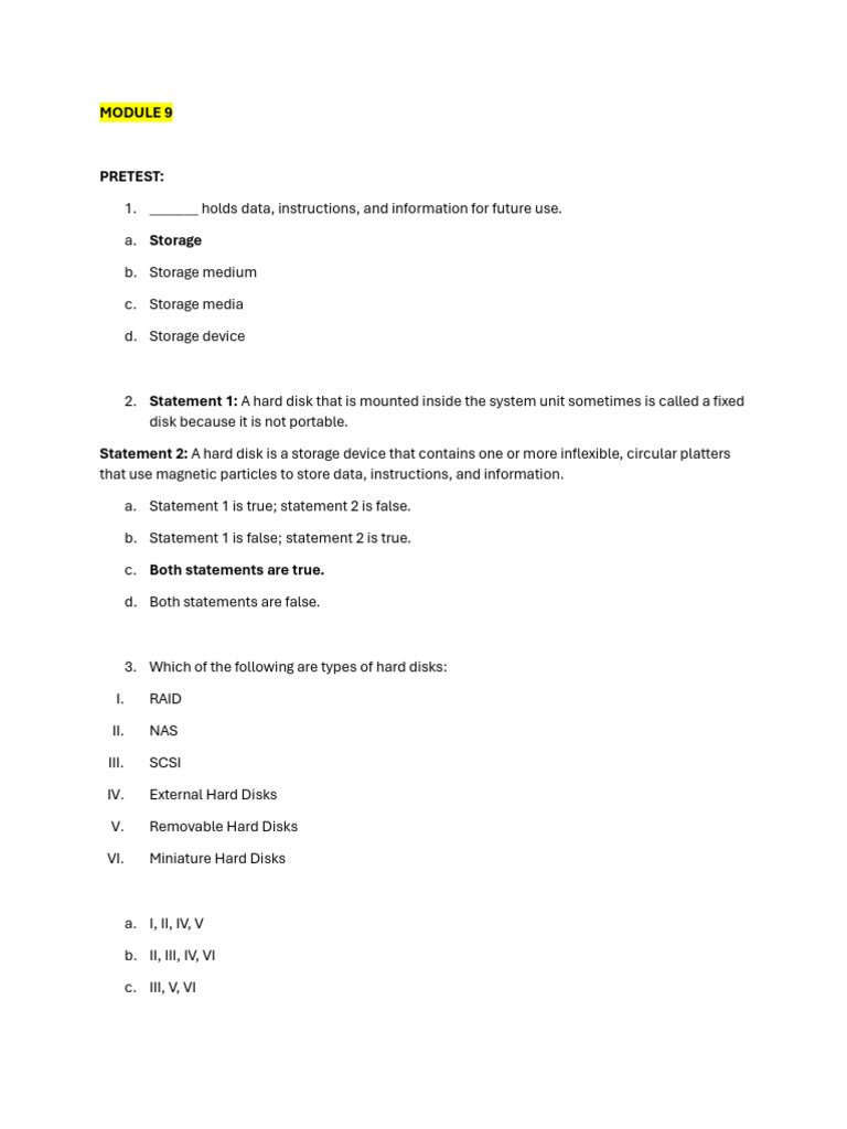 IT GROUP 5 Key - MODULE 9 and 10 | PDF