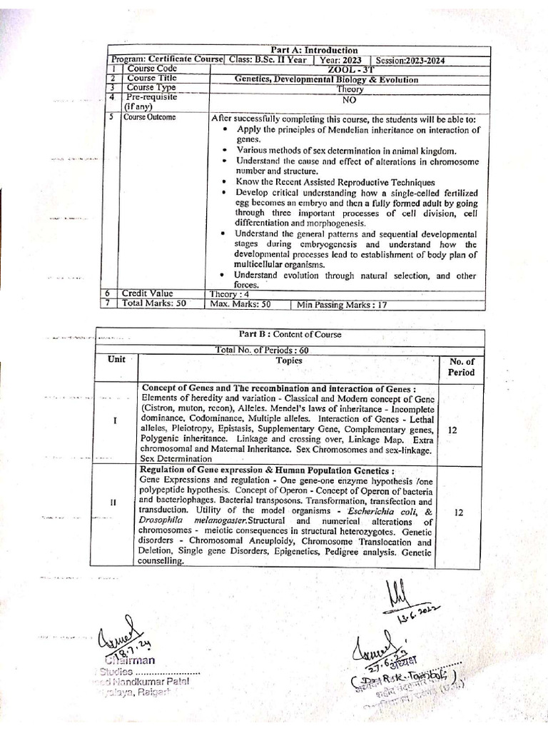B.Sc. II 2024-25 | PDF