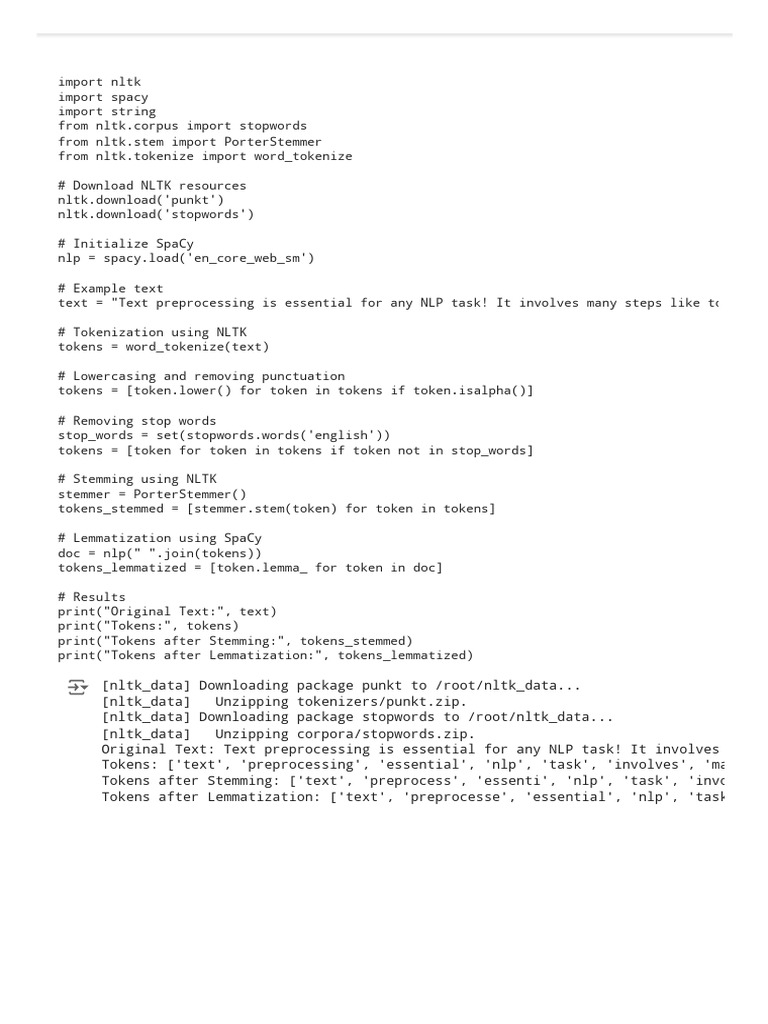 Exp2 NLP | PDF