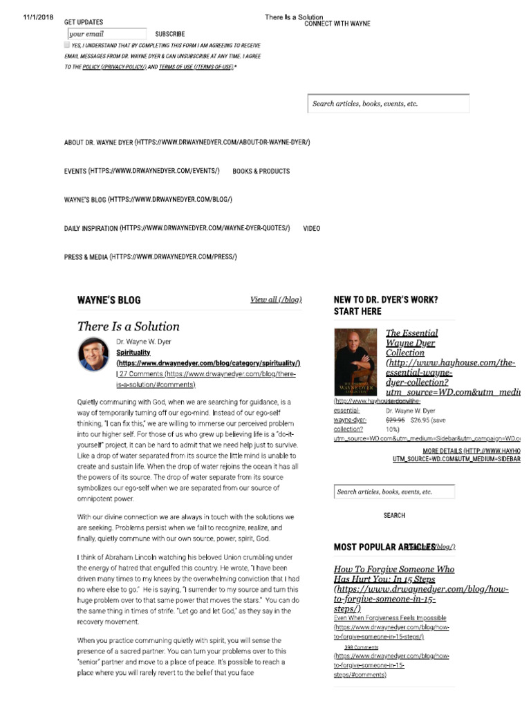 There Is A Solution | PDF