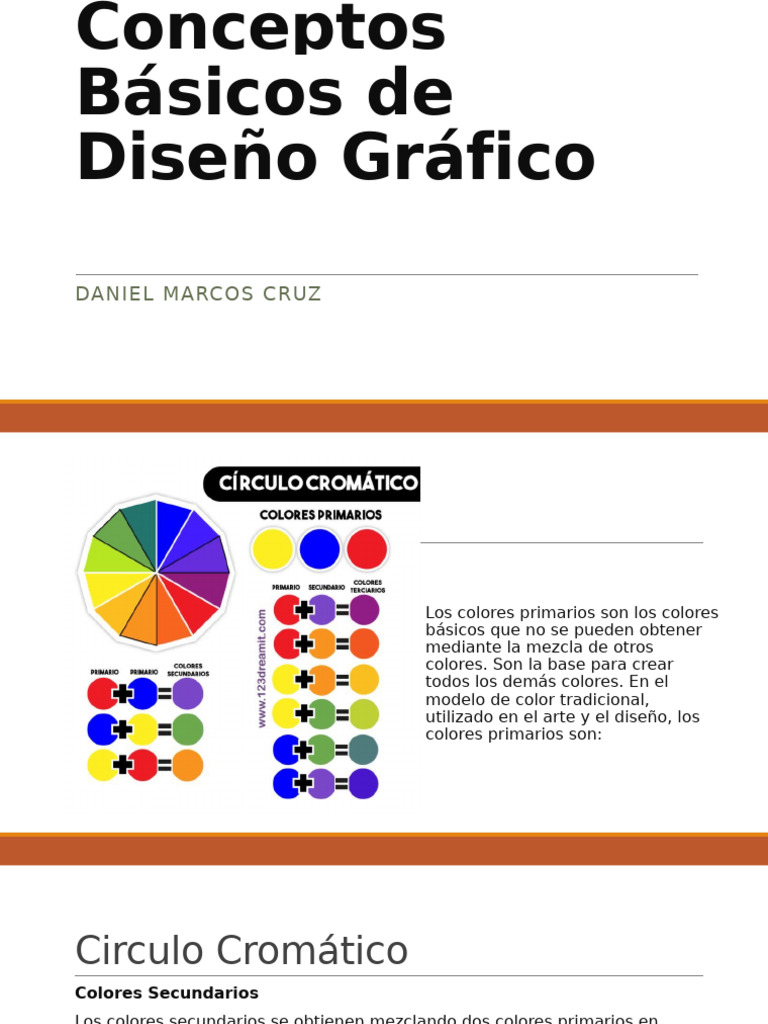 Conceptos Básicos de Diseño Gráfico | PDF