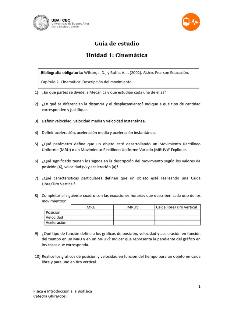Módulo 1 Guía De Estudio 2024 Pdf