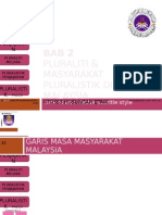 Hubungan Etnik - Pluraliti & Pluralistik