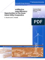 Cost-Effective Residential Energy Efficiency Opportunities for Kauai Island Utility Cooperative