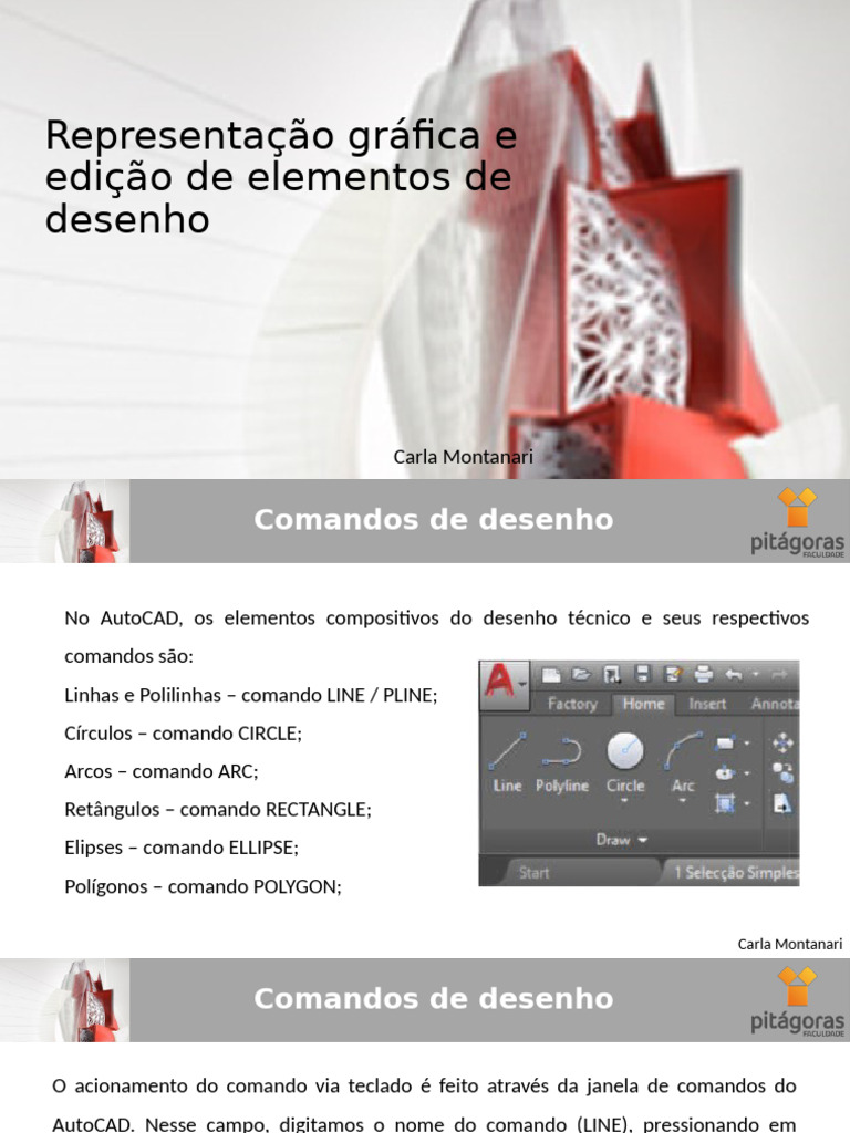 Comandos de Desenho | PDF