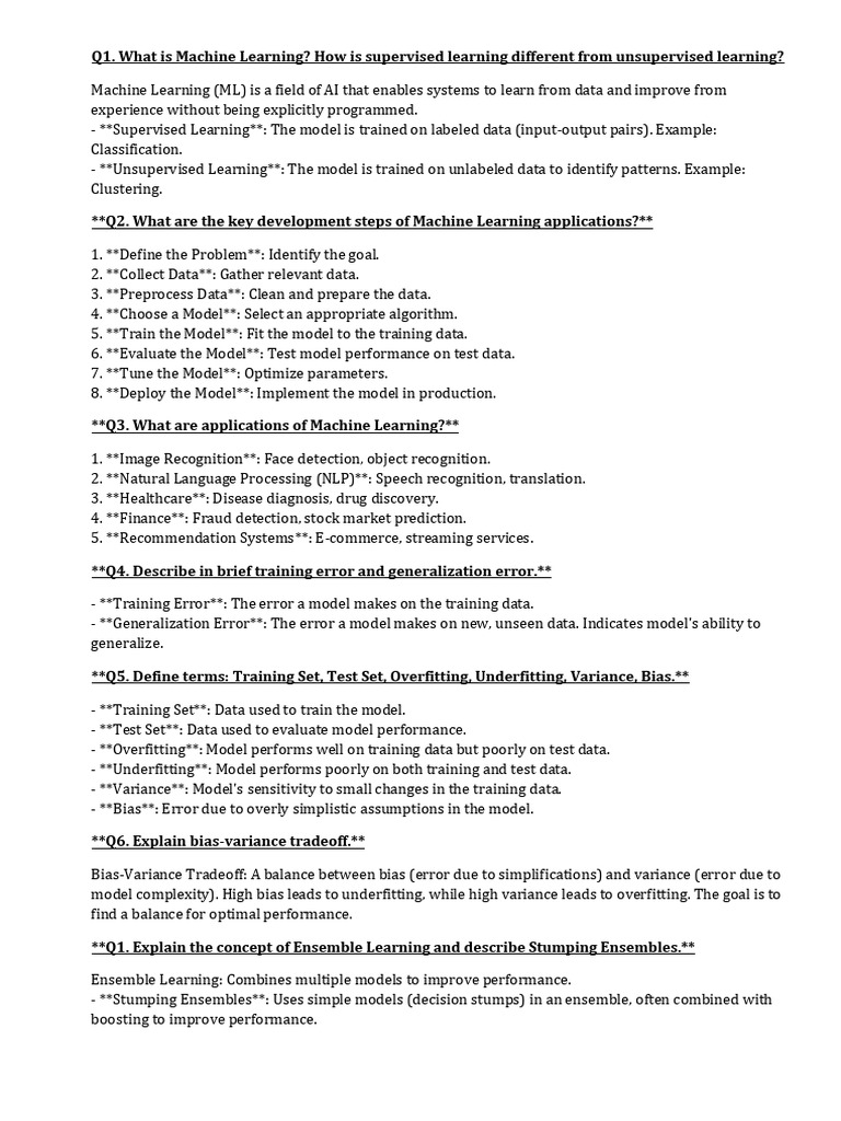 Machine Learning | PDF