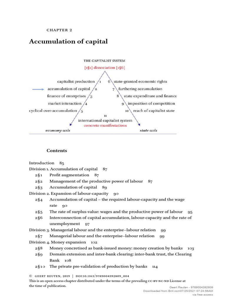 Capital Accumulation Explained | PDF | Banks | Labour Economics
