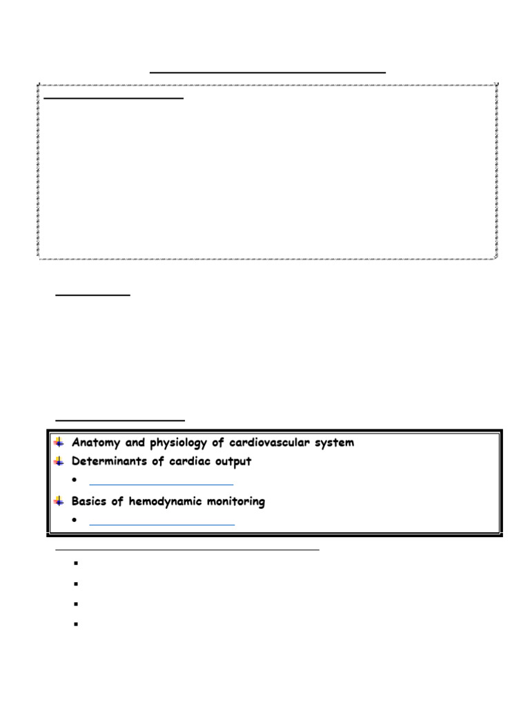 Haemodynamic Monitoring Dr. Haitham Mokhtar | PDF