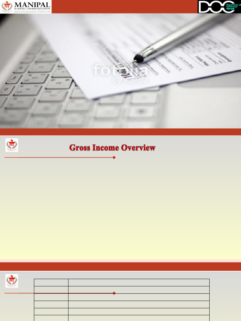 US Income Tax Overview and Calculations | PDF | Taxation In The United ...