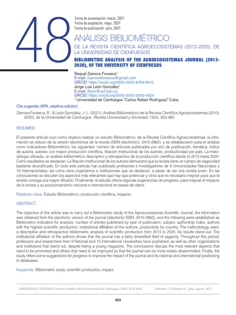 Analisis Bibliometrico Pdf