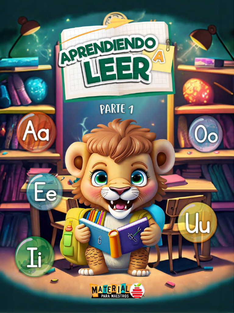 Aprendiendo A Leer 01 Las Vocales | PDF