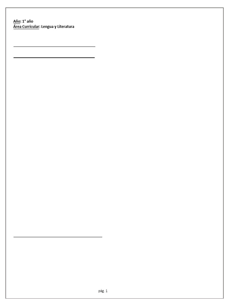 Lengua | PDF