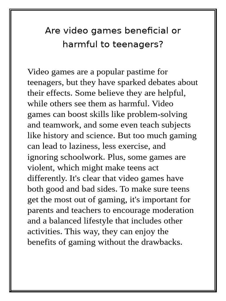 are-video-games-beneficial-or-pdf