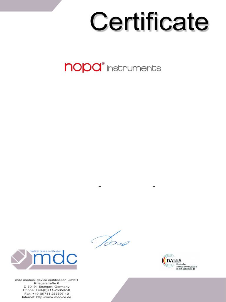 ISO NOPA | PDF
