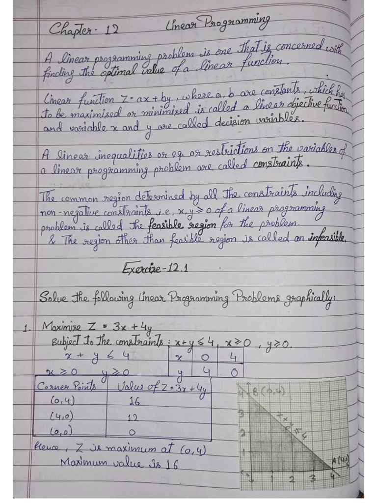 Linear Programming | PDF