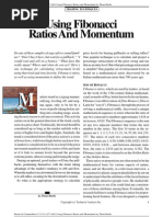 Using Fibonacci Ratios and Momentum Thom Hartle 2001