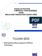 Pengenalan SIYB Program Revised2