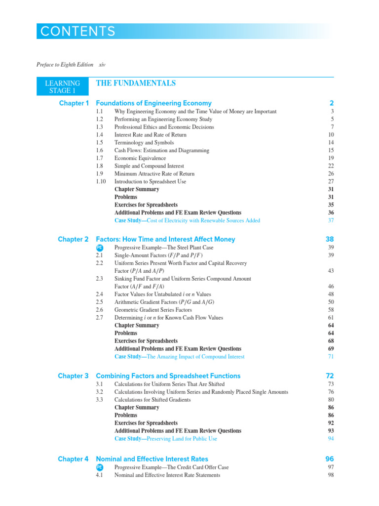 Syllabus - Engineering Economy | PDF