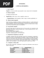 Apostila de Geografia - 6º Ano - Março - 2011 - Econômica