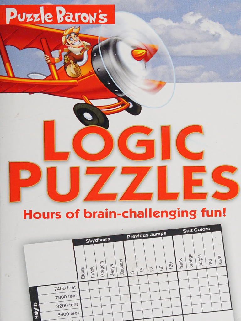 Cahills Logic Puzzles | PDF
