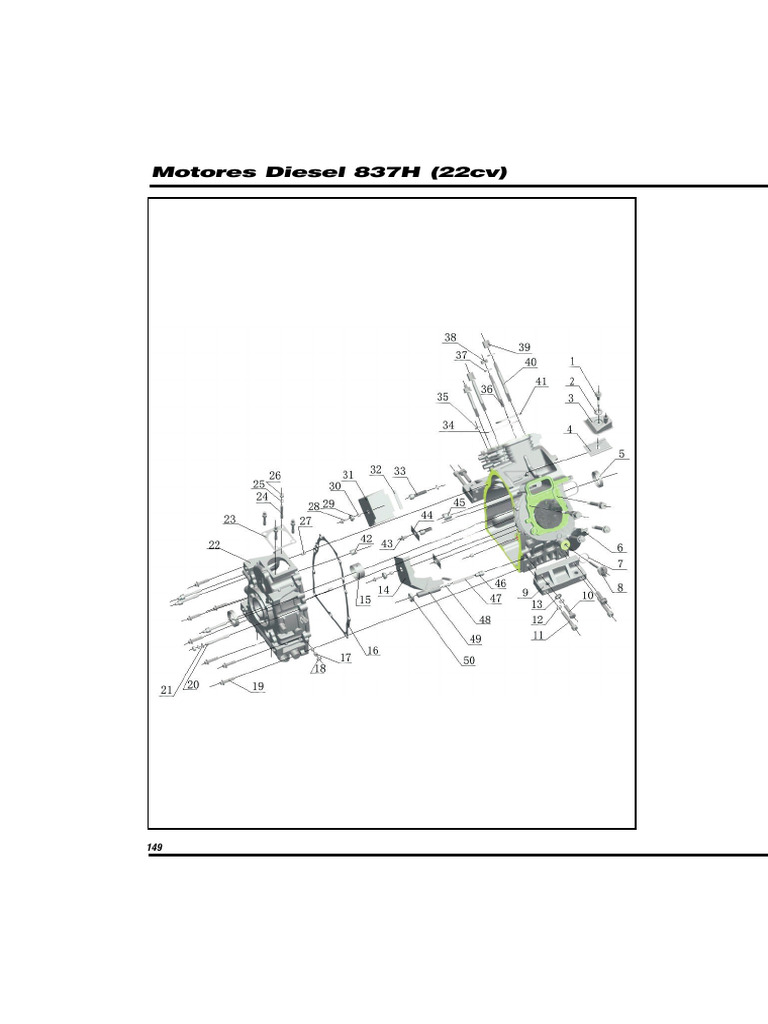 Motor BD 22 CV H | PDF