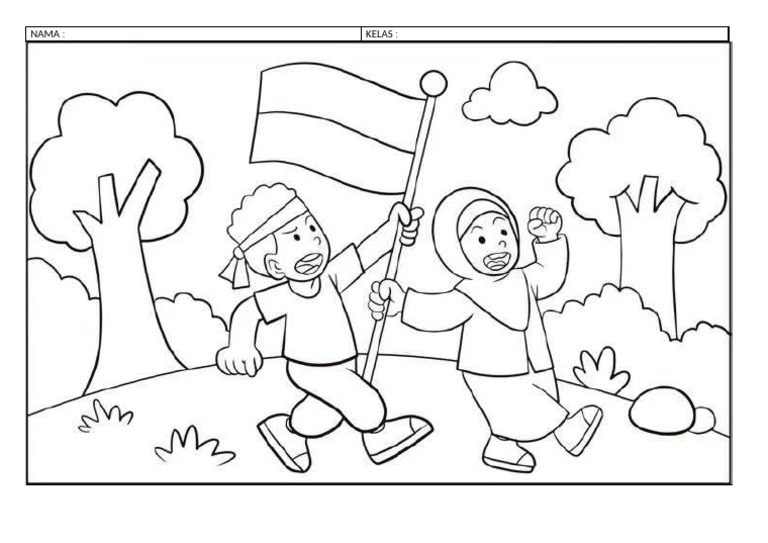 Lomba mewarnai merdeka | PDF
