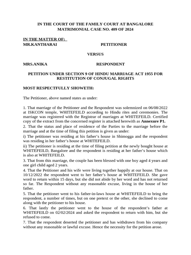 petition-under-section-9-of-hindu-marriage-act-1955-for-restitution-of