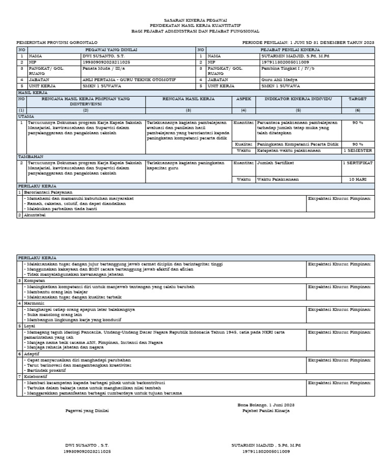 Rencana Skp 2023 Pdf