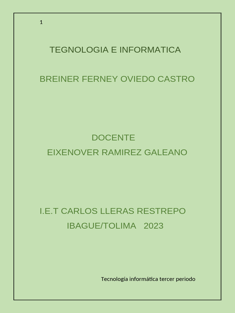 Trabajo Breiner | PDF