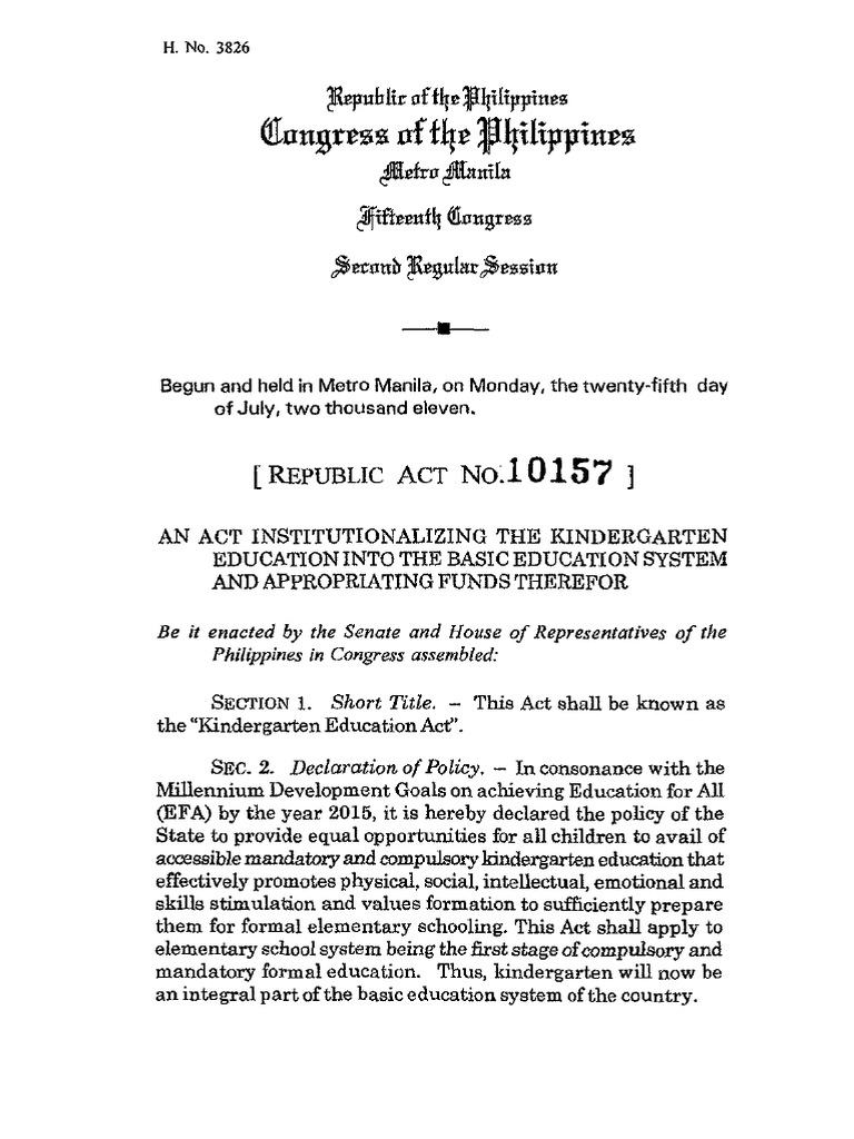 Republic Act 10157 PDF | PDF