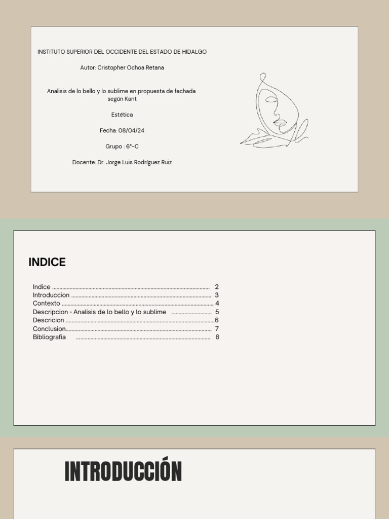 Bello y Sublime | PDF