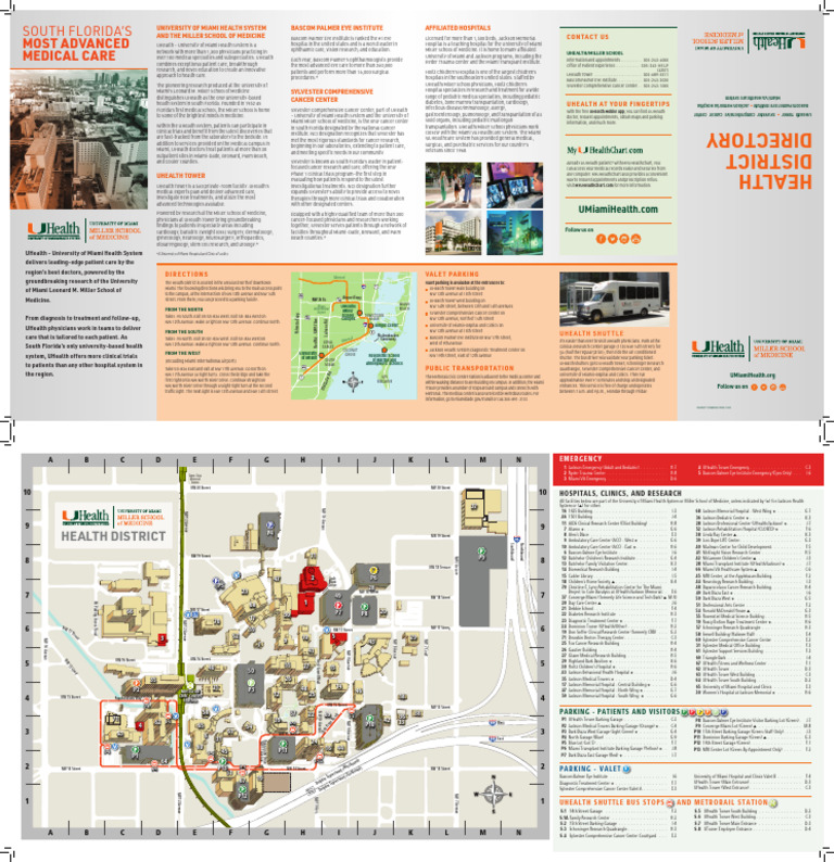 UHealth: Advanced Medical Care in Miami | PDF | Health Sciences ...