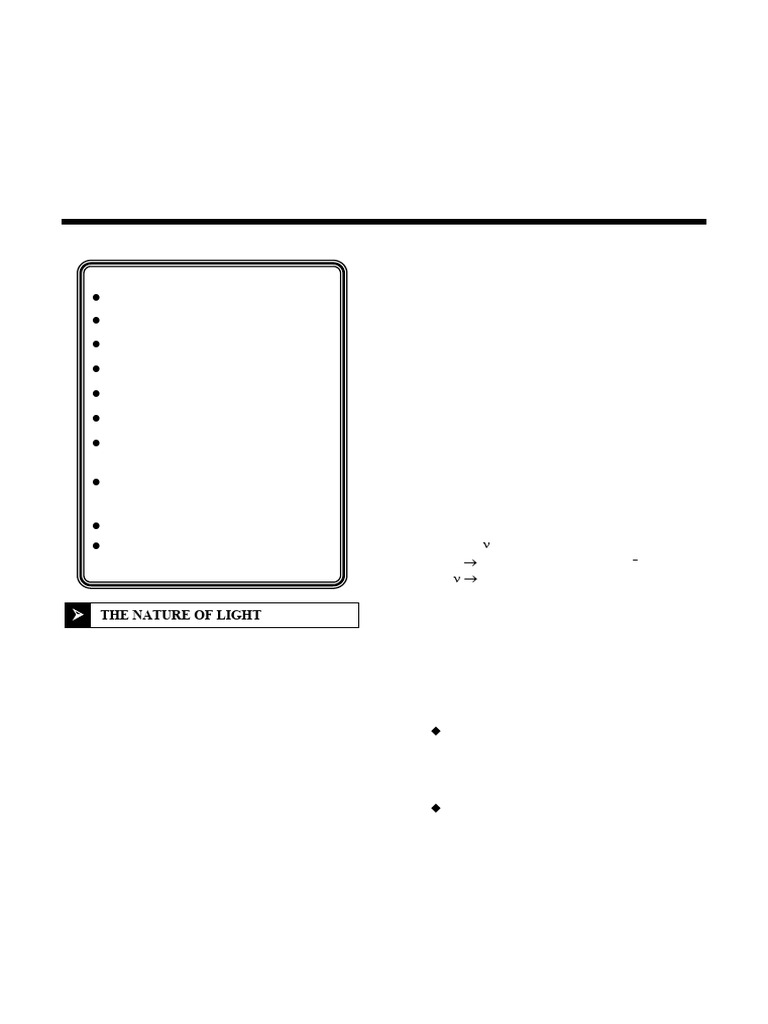 Chapter - 3 Light Refraction: (Iii) Quantum Theory of Light | PDF